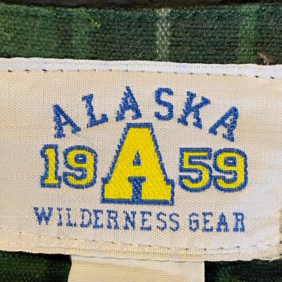 Alaska Wilderness Gear Men's Plaid Cotton Flannel Button Up Long Sleeve Size L - Picture 7 of 11